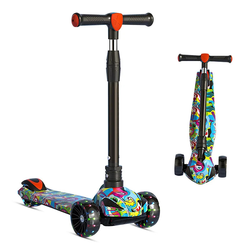 Children's pedal scooters