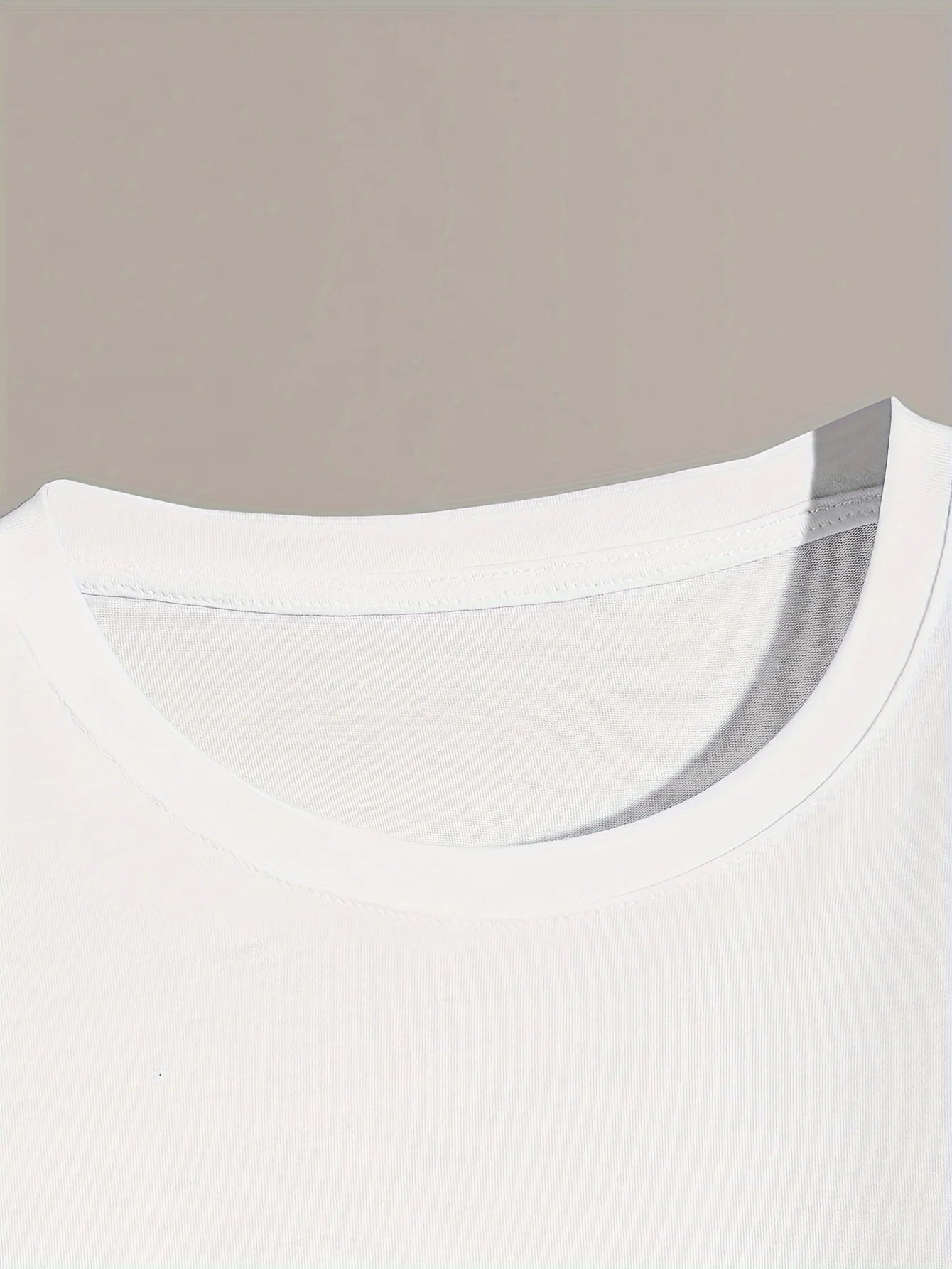 Men's Short Sleeve T-Shirt, Summer Casual T-Shirt
