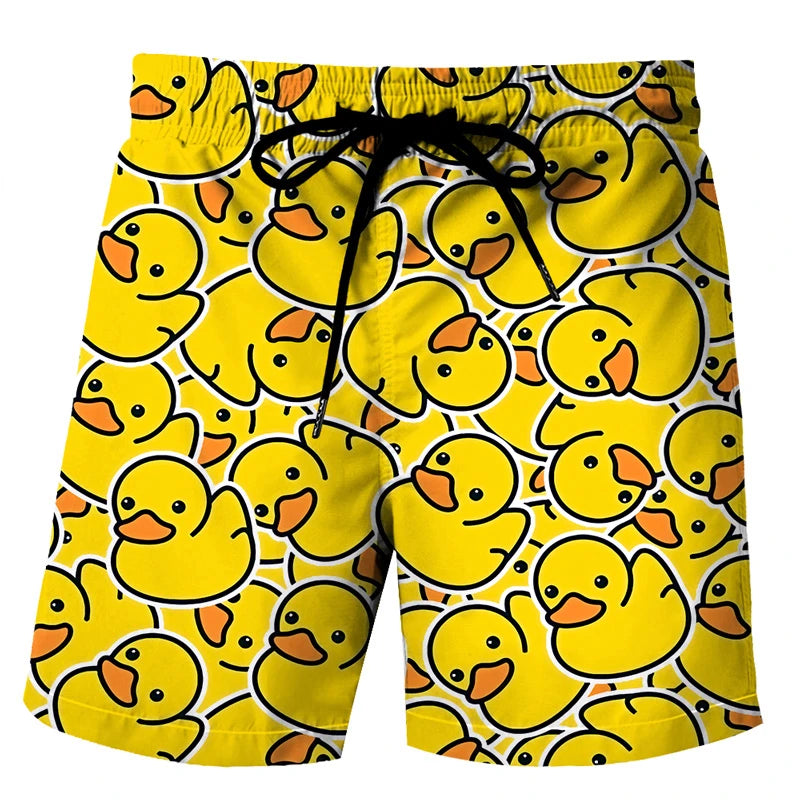 Men's Printed Beach Shorts