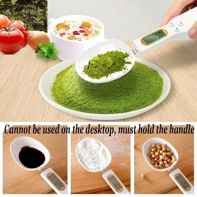 measuring spoon with electronic scale