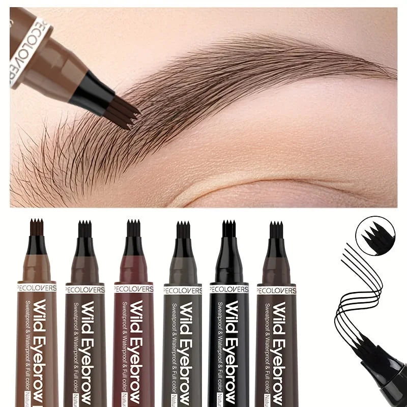 Waterproof eyebrow filling pen
