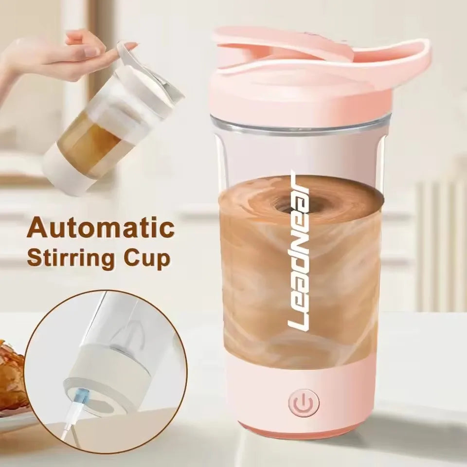 automatic shaker cup for portable shakes