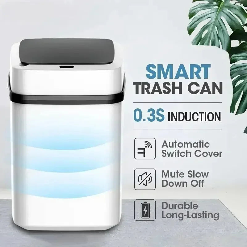 smart bin with sensor 13 liters
