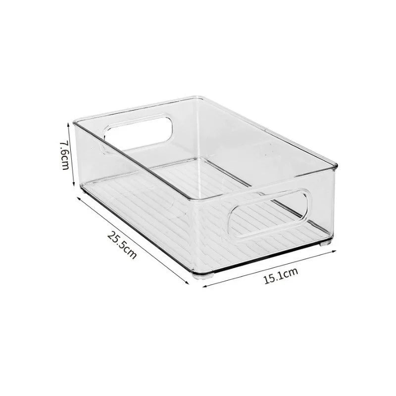 Transparent plastic cooler box