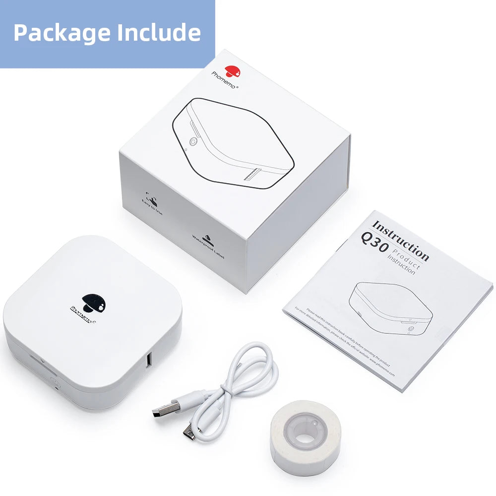 Mini thermal label printer