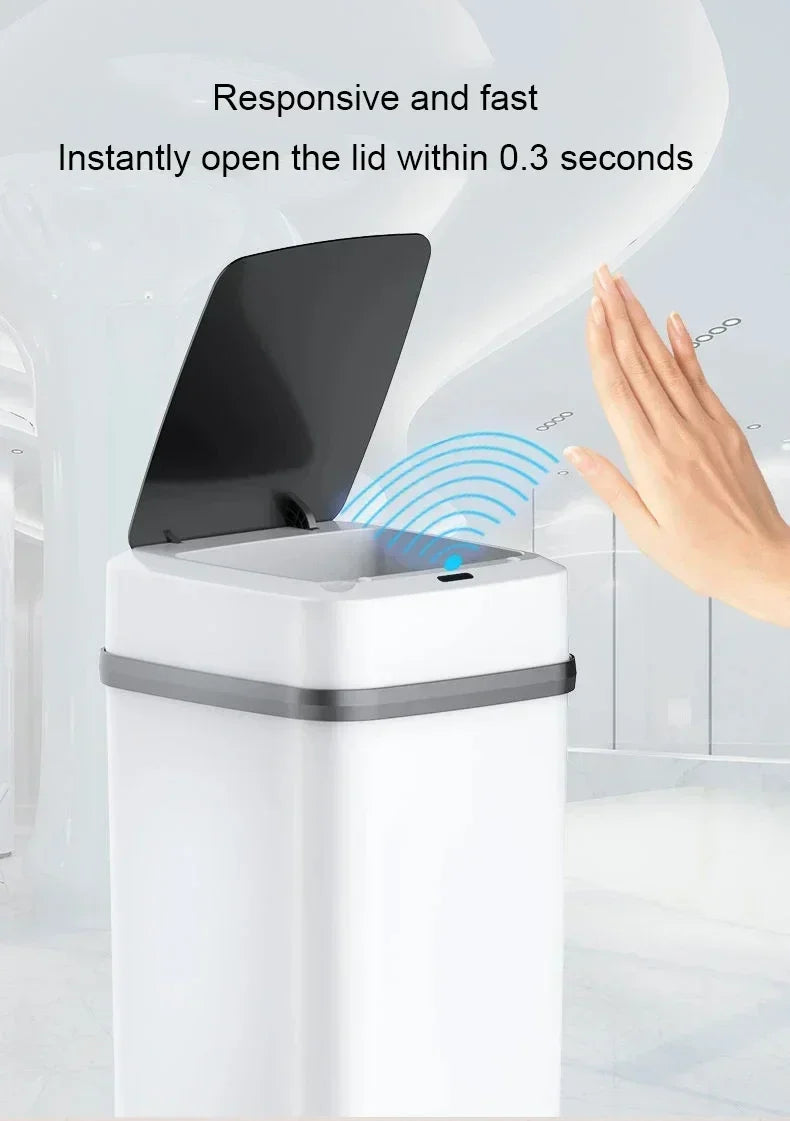 smart bin with sensor 13 liters