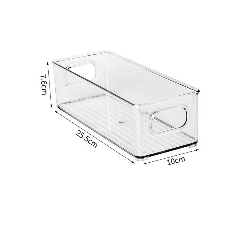 Transparent plastic cooler box