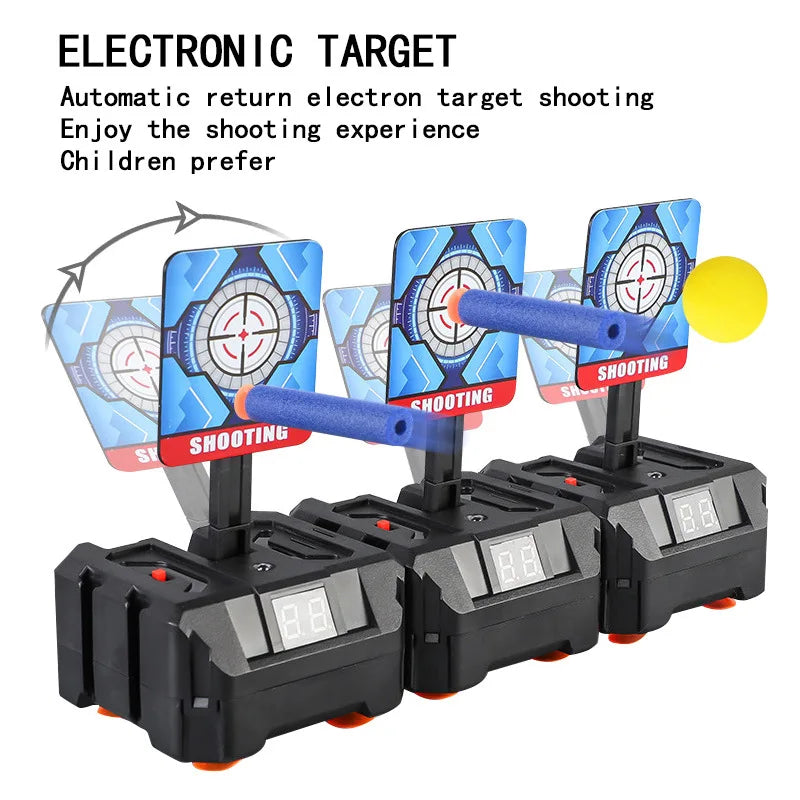 Targets for Nerf Guns, Auto-Reset Electric Shooting Target Accessories