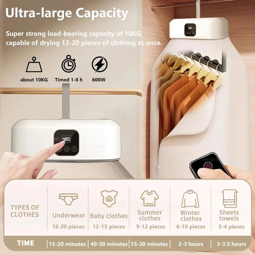 Smart Foldable Dryer – Dry Clothes Fast, Save Space