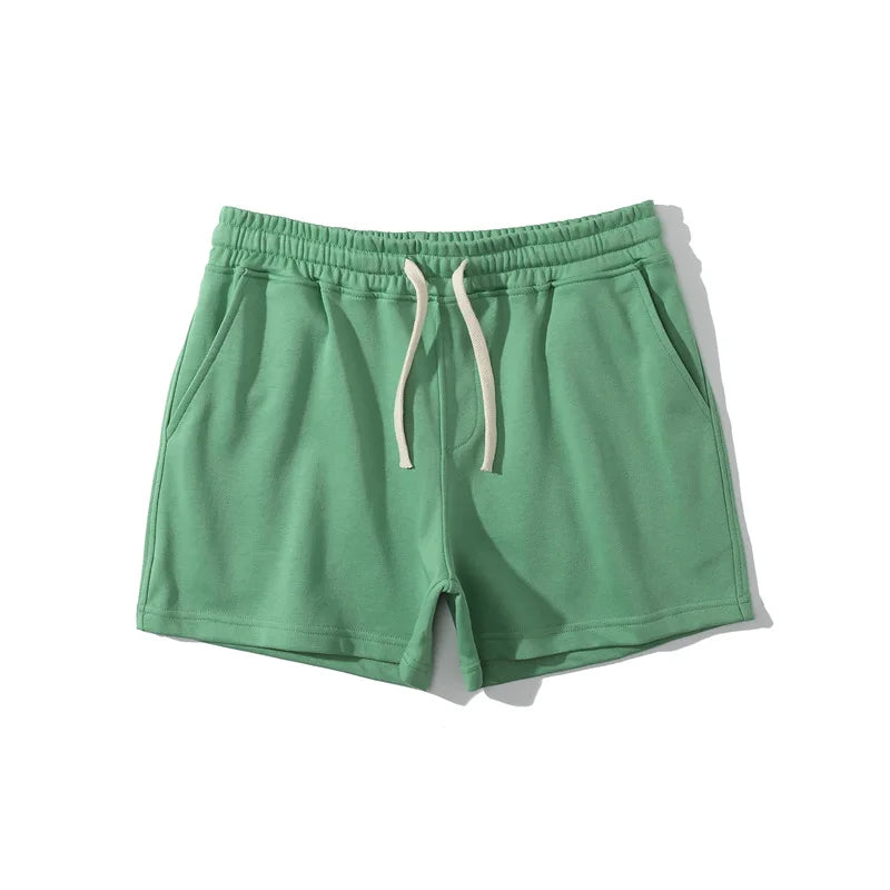 Men's Casual Summer Breathable 100% Cotton Sports Shorts