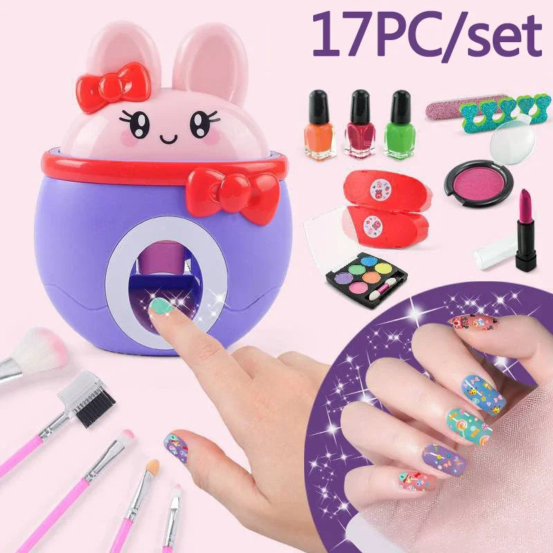 nail printer manicure toy kids nail art kit