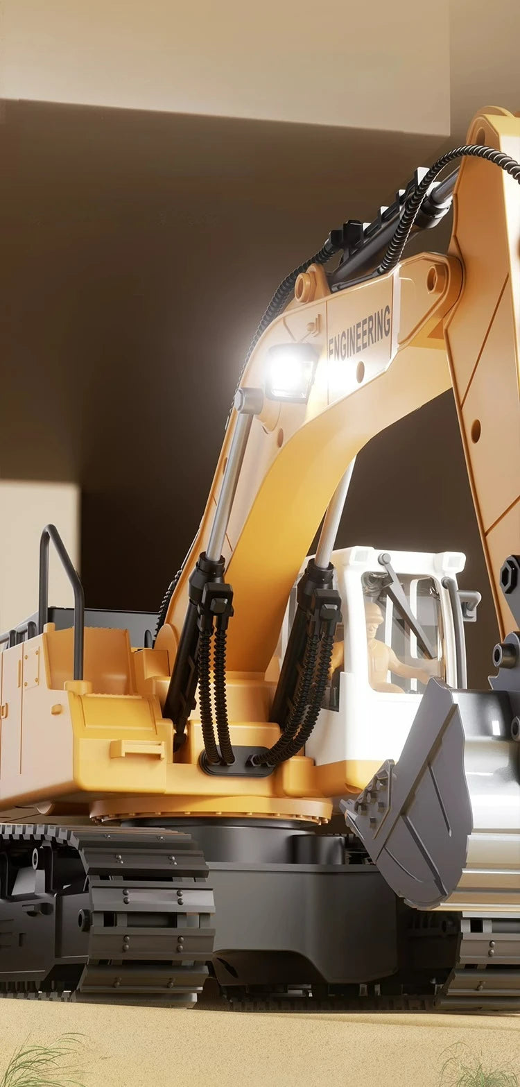 remote control toy excavator