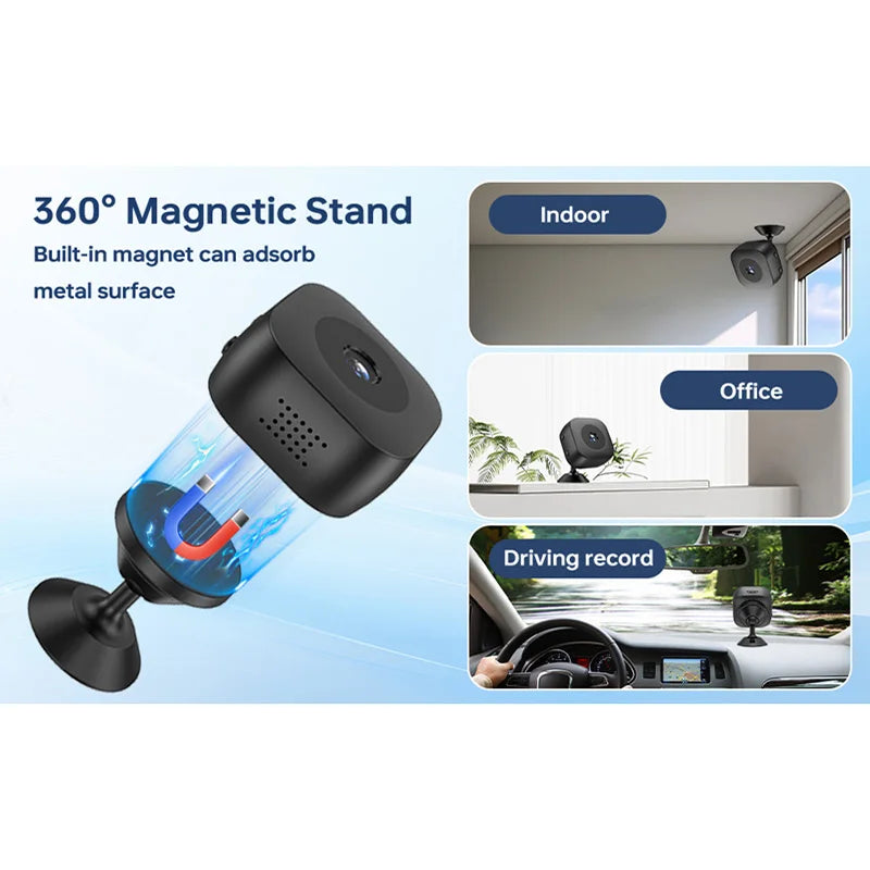 Mini 4K Wi-Fi Surveillance Camera