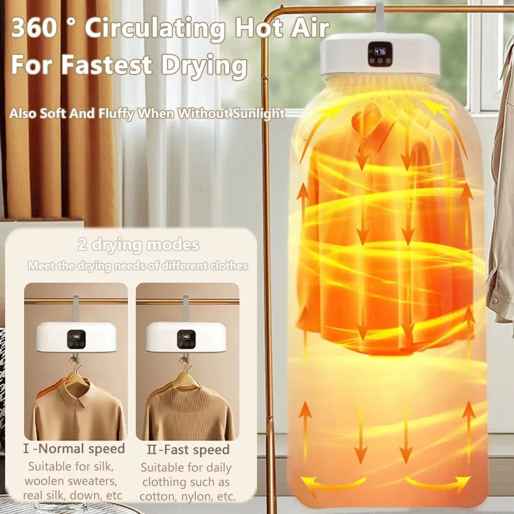 Smart Foldable Dryer – Dry Clothes Fast, Save Space
