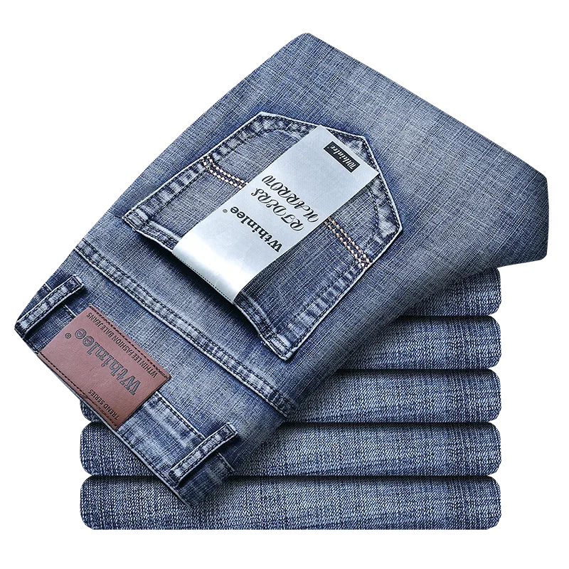 Classic Men's Casual Straight Jeans