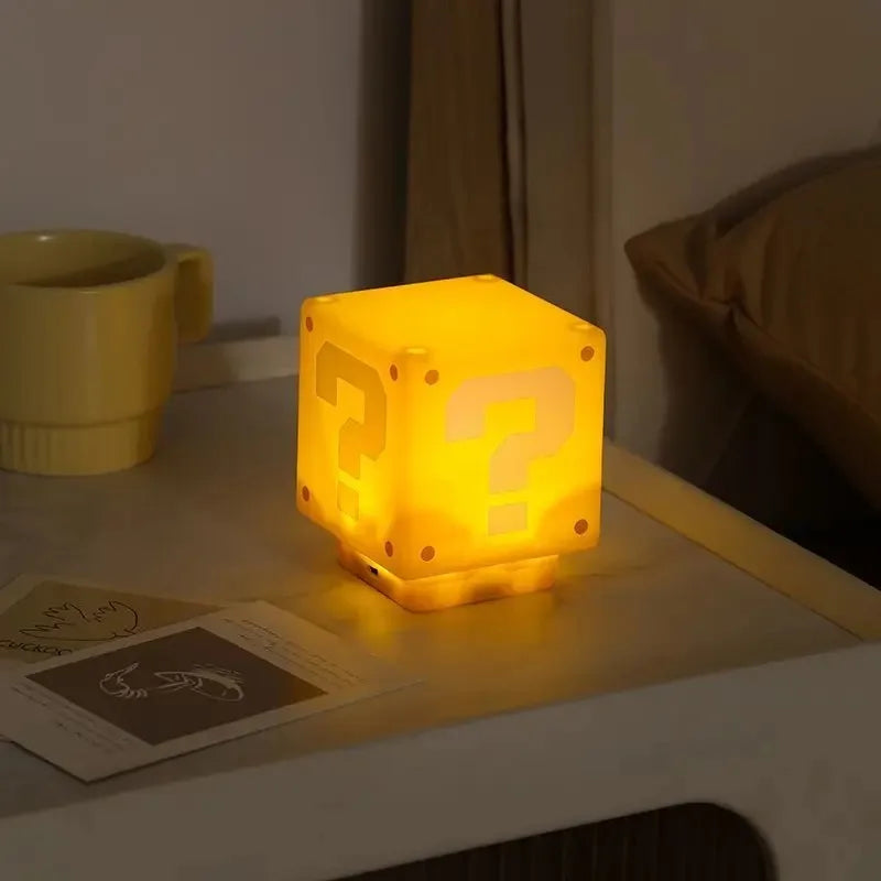 Night light table lamp, mario bros inspiration