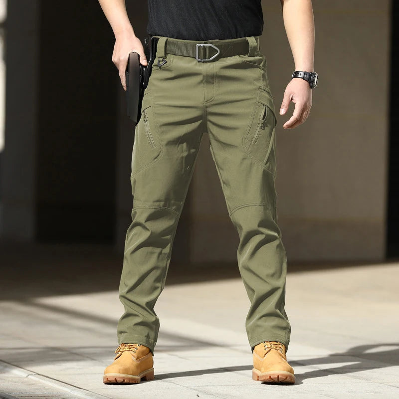 Men's Slim Fit Army-Style Pants