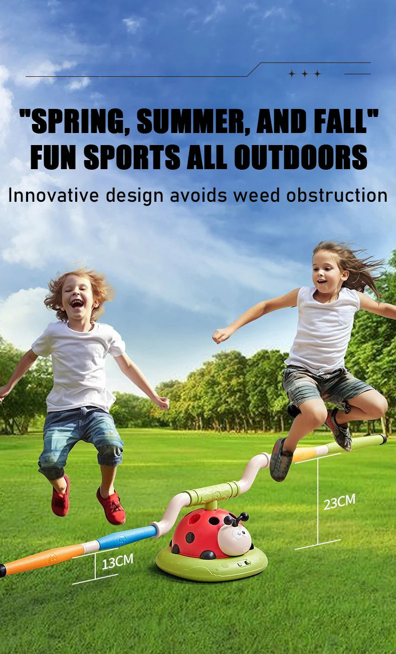 Jump Toss Musical Educational Toy Sport Entertainment 3 in 1