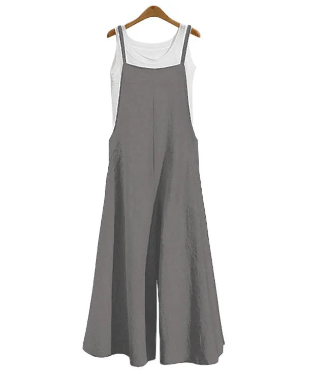 Women's jumpsuit with straps