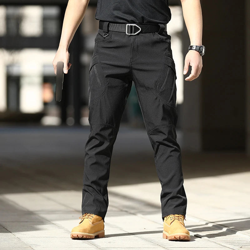 Men's Slim Fit Army-Style Pants