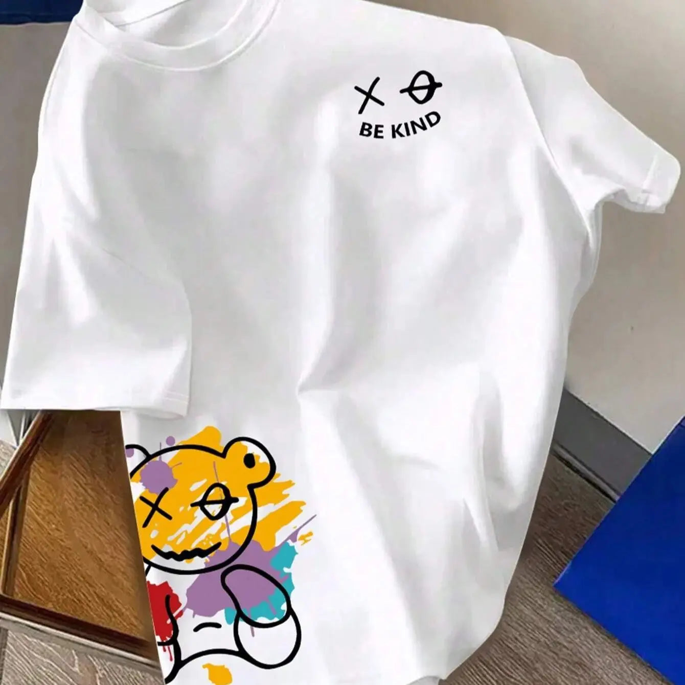 Men's T-shirt  100% pure cotton, casual comfortable