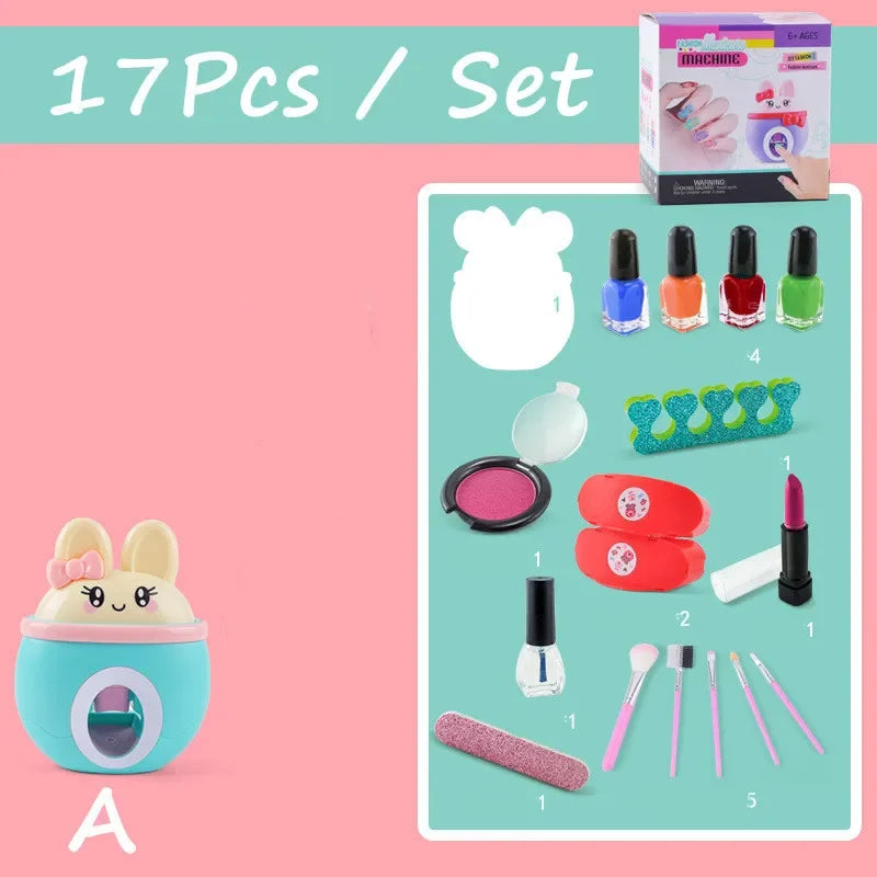 nail printer manicure toy kids nail art kit