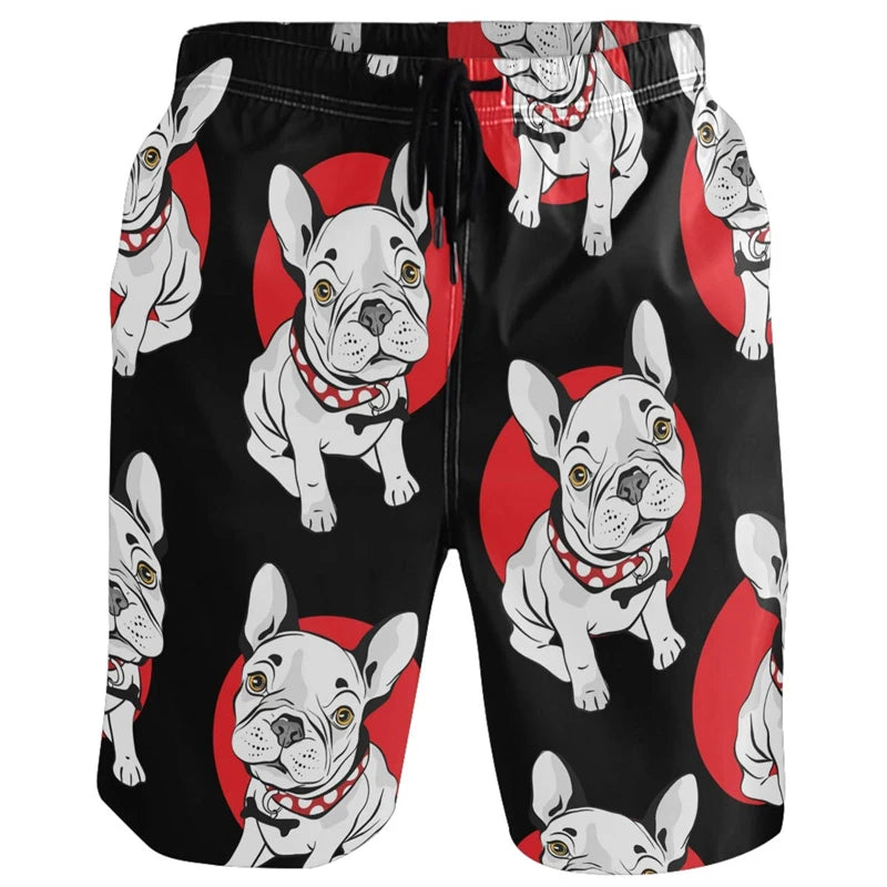 Men's Printed Beach Shorts