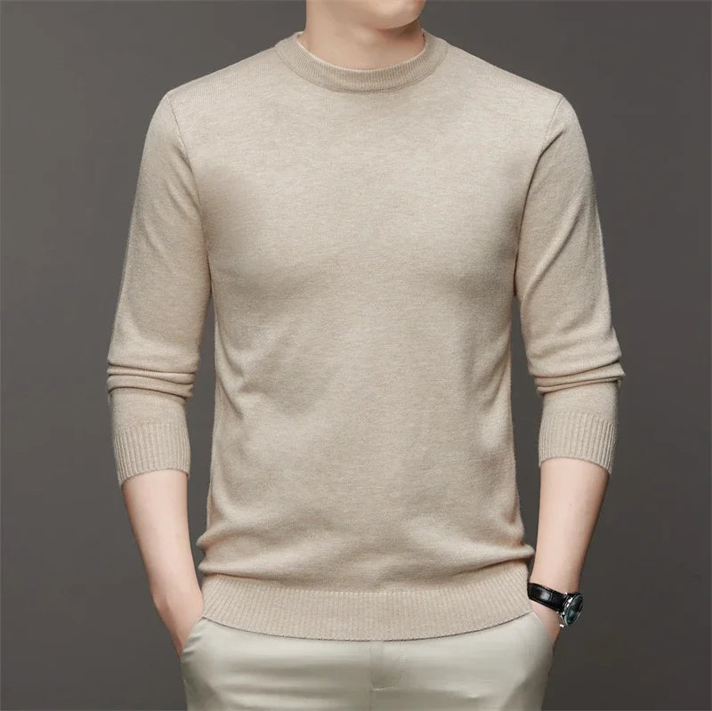 Men's Long-Sleeve Sweater – Elegance and Comfort for All Seasons