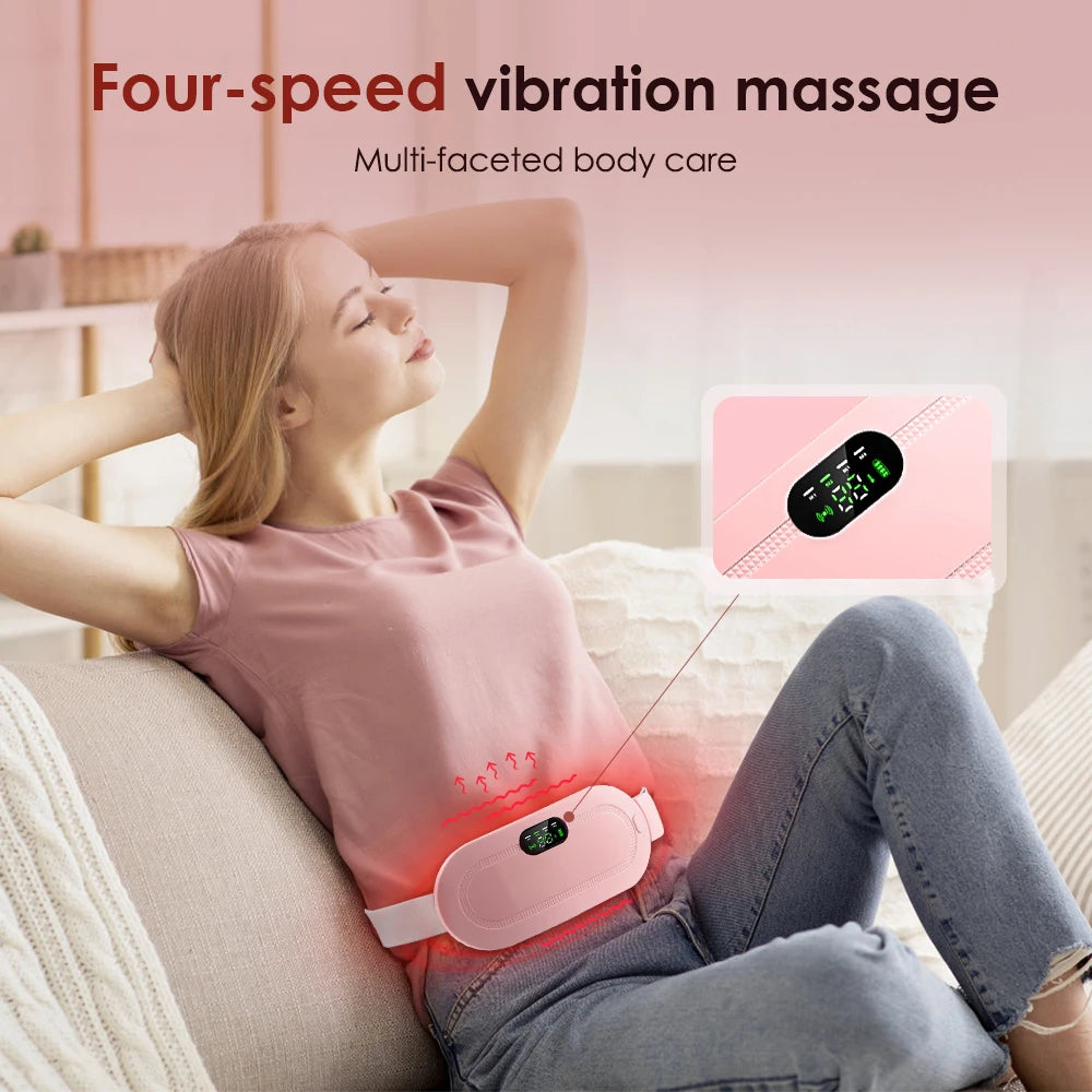 Massageador elétrico para cólicas menstruais