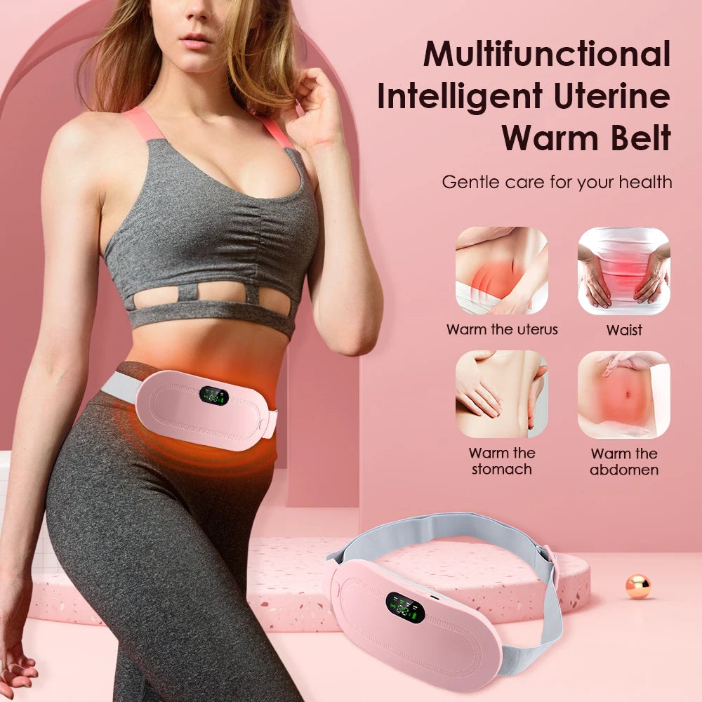 Massageador elétrico para cólicas menstruais