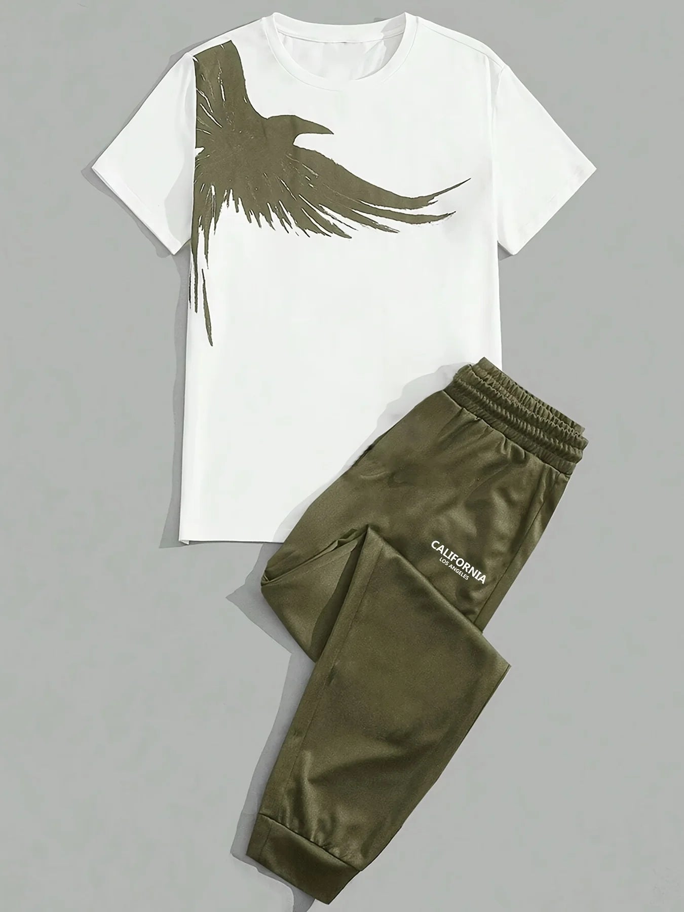 Men's 2-Piece Set – Short-Sleeve T-Shirt and Pants