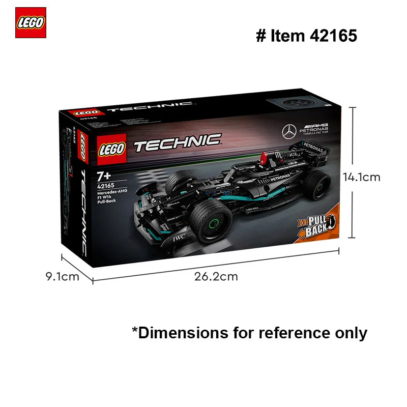 LEGO Mercedes-AMG F1 W14 E Performance Pull-Back 175 Piece Toy