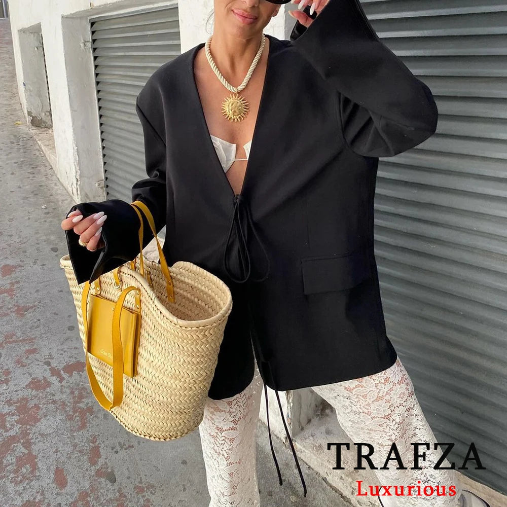 oversized women's blazer