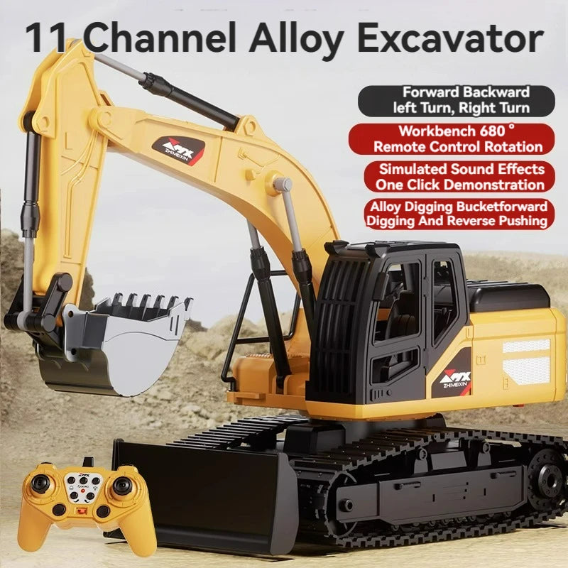 remote control toy excavator