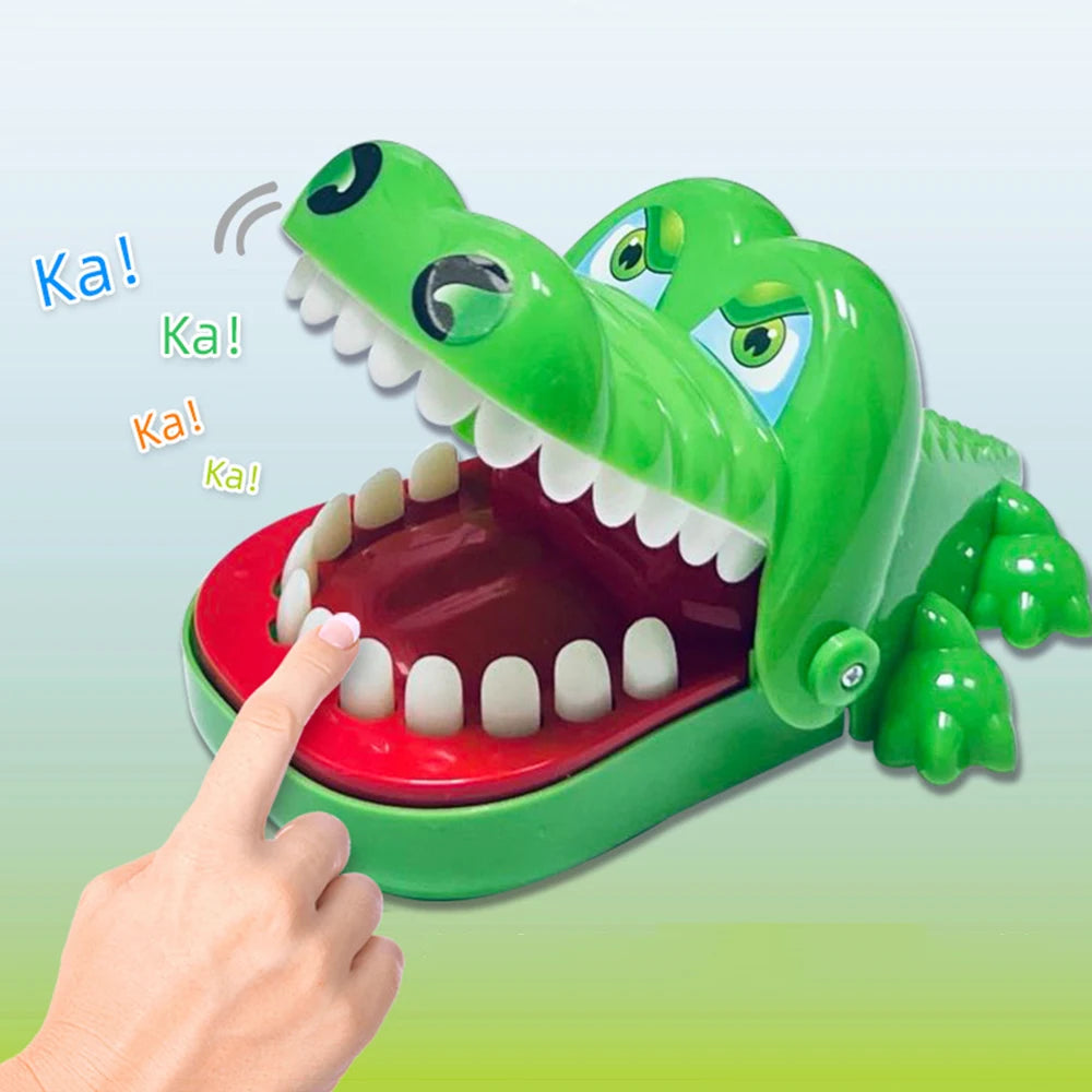 Crocodile bite toy children's luck game