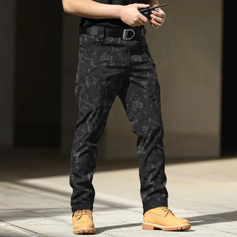 Men's Slim Fit Army-Style Pants