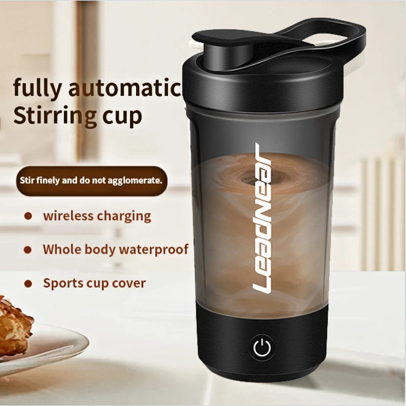 automatic shaker cup for portable shakes