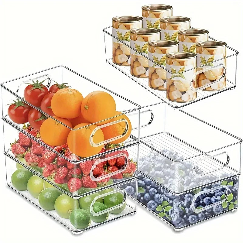 Transparent plastic cooler box