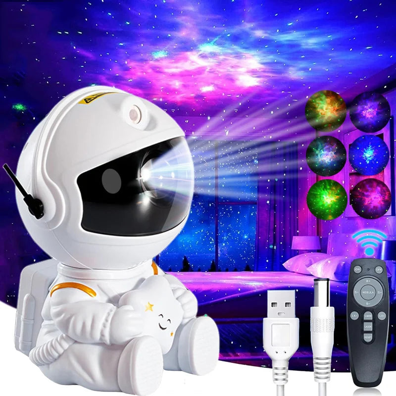 Galaxy Star Astronaut Light Projector