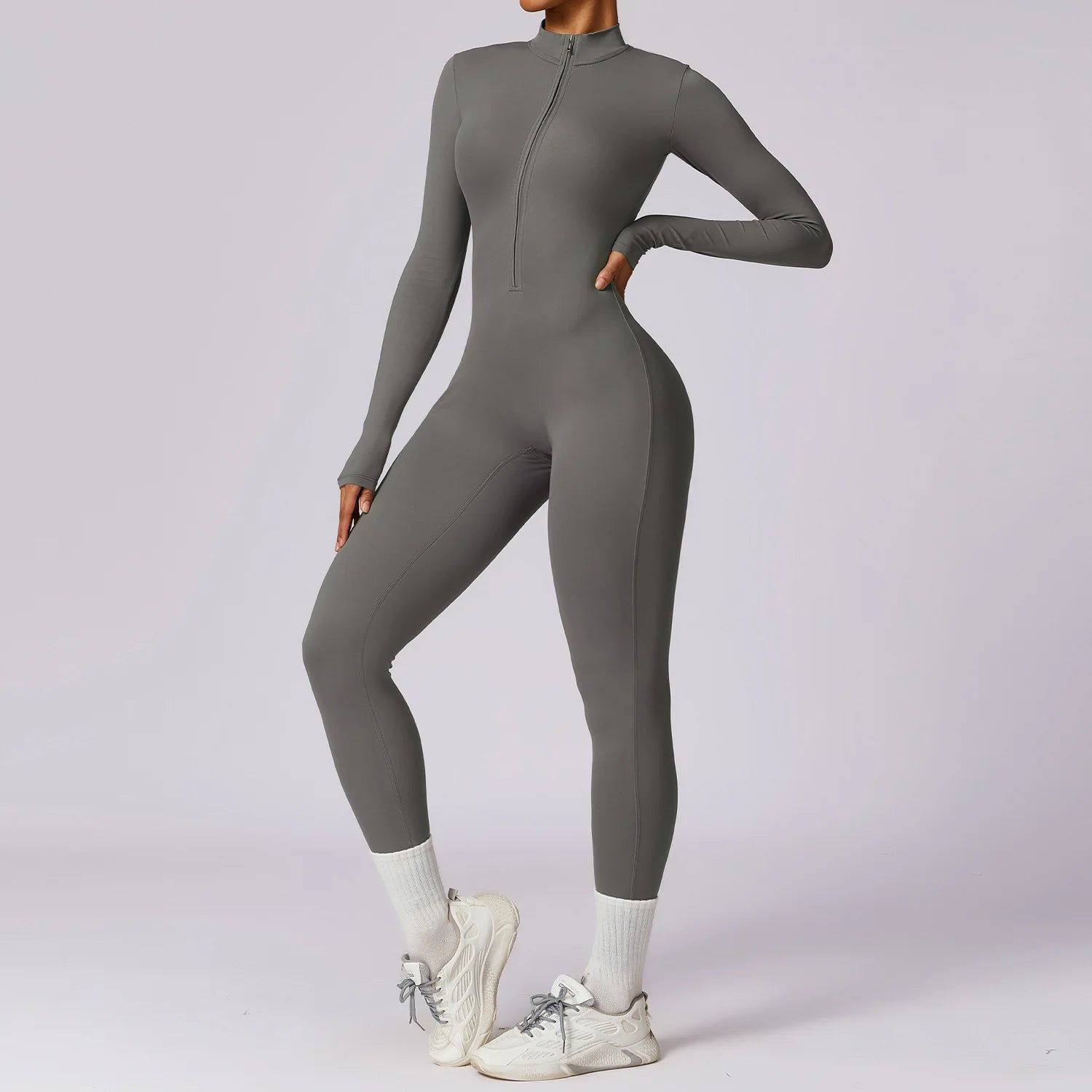 Long Sleeve Leggings Jumpsuit