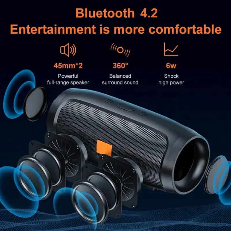 USB Bluetooth Speaker with Dual Stereo Speakers